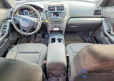 2016 Ford Explorer Police Interceptor z USA, uszkodzony, nr VIN 1FM5K8AR9GGC67663